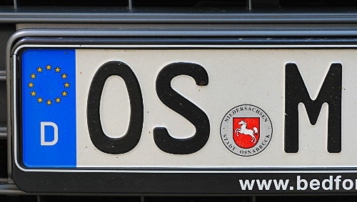 © www.linux-praktiker.de: Autokennzeichen Osnabrück (OSM)