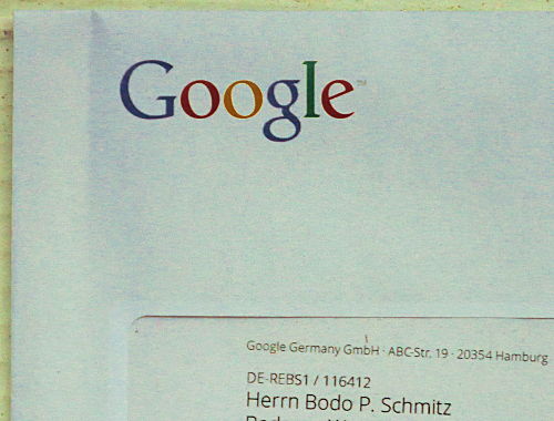 © www.linux-praktiker.de: Ungebetene Google-Werbung ('Offline-Spam')